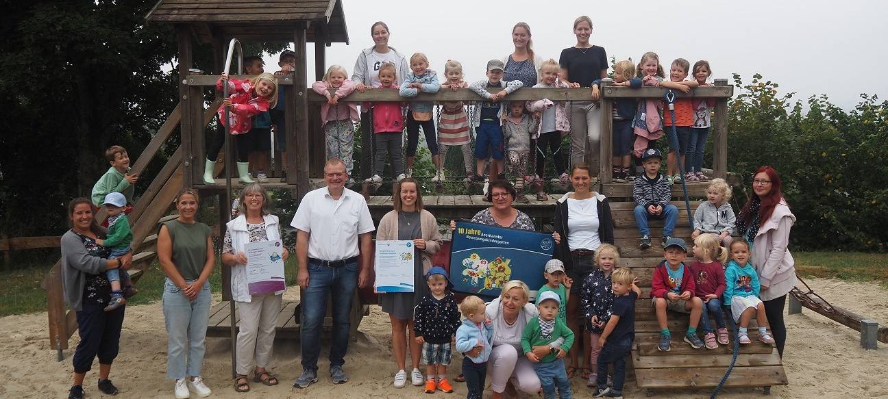 35 Kitas im Hochsauerlandkreis sind Bewegungskindergärten