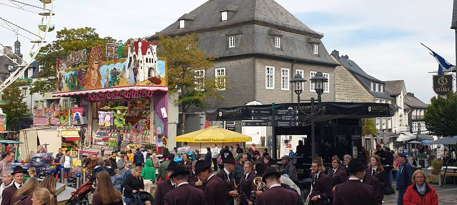 Michaeliskirmes in Brilon läuft
