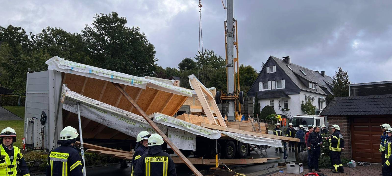 Olsberg: Arbeitsunfall in Assinghausen