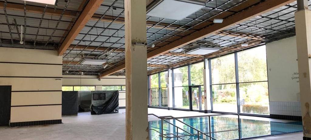 Ein Jahr nach dem Brand im Aqua Olsberg