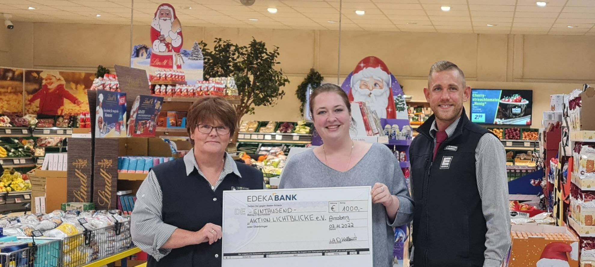 1000 Euro für Lichtblicke