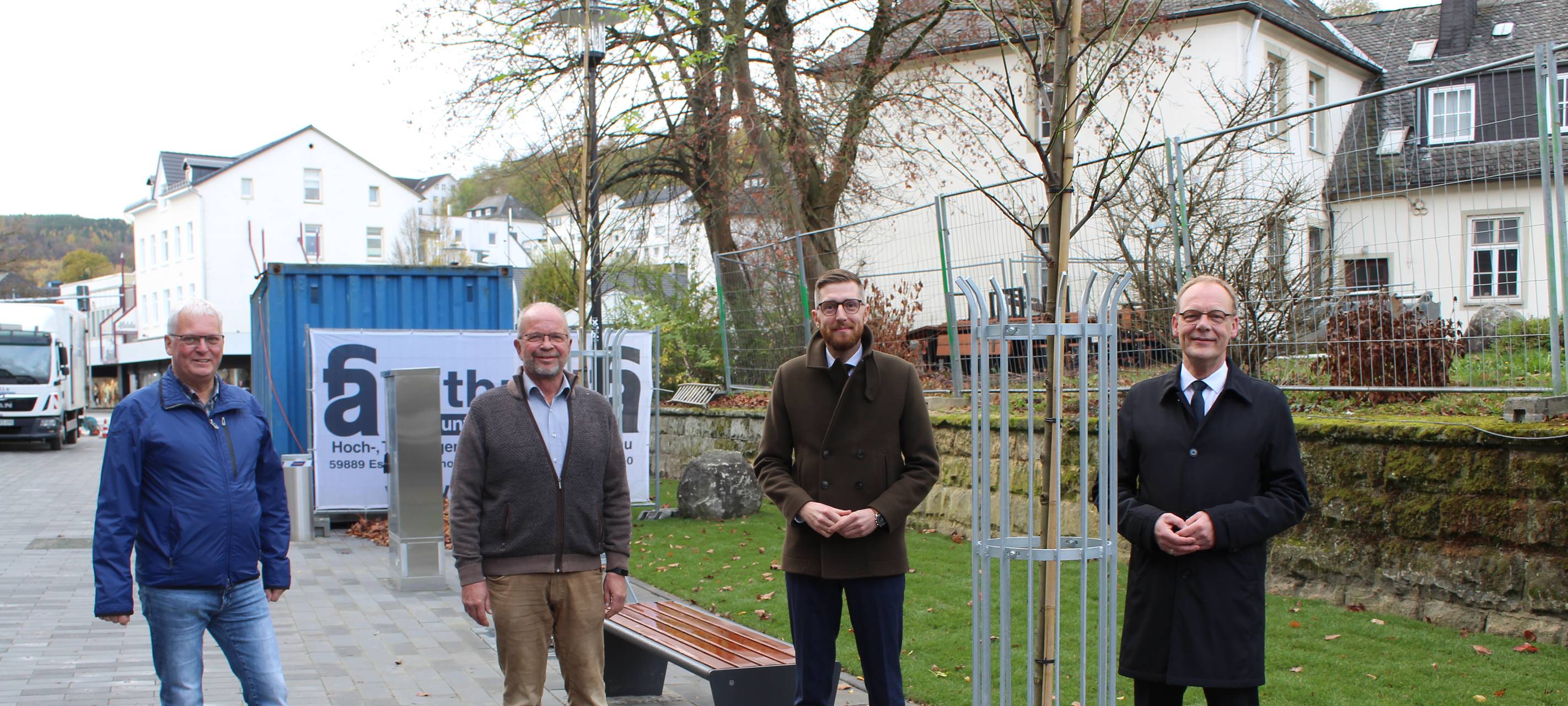 Meschede: neue Bäume im Stadtgebiet