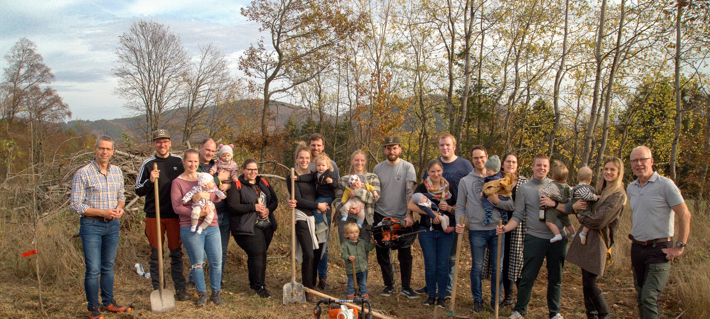 Willkommen im Leben: Babybäume in Winterberg