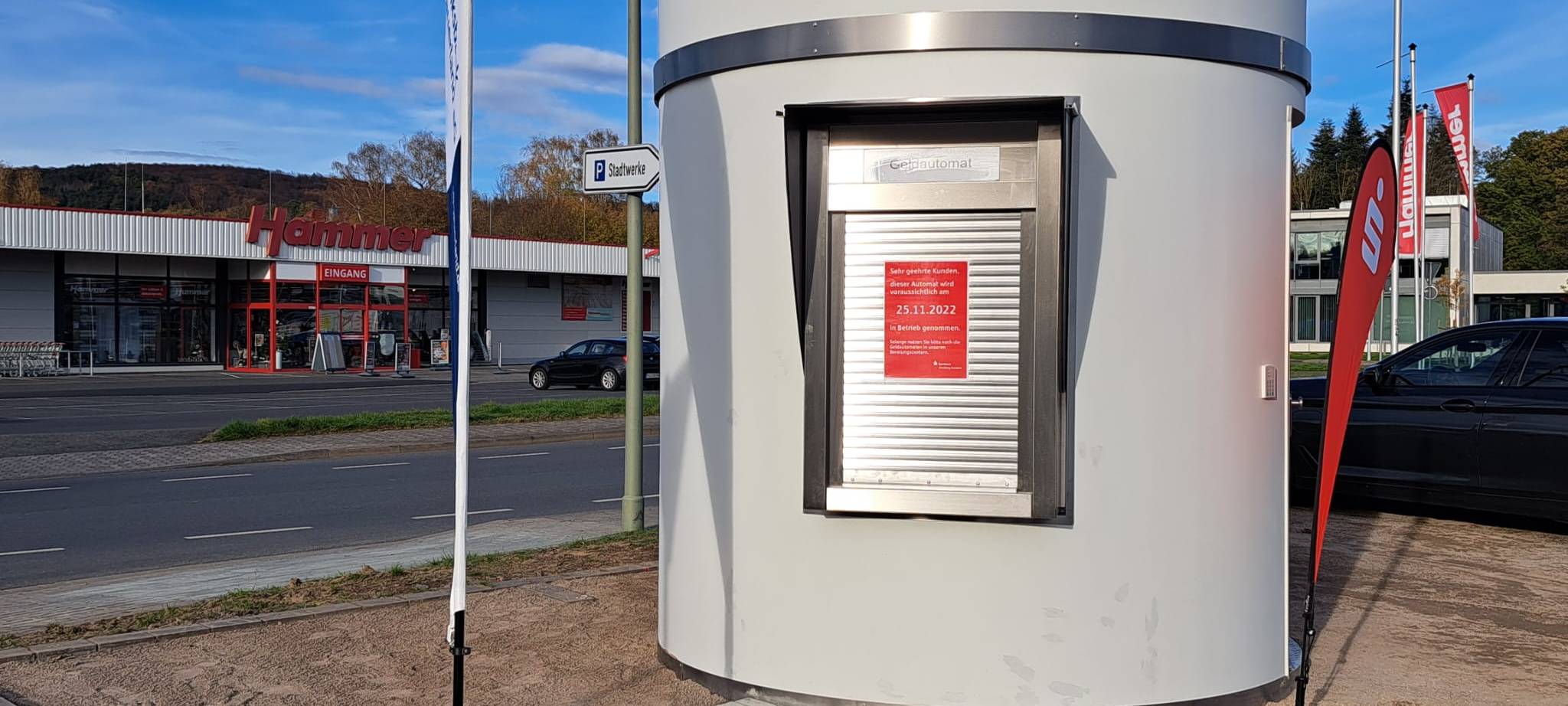 Geldautomat in Arnsberg-Voßwinkel gesprengt