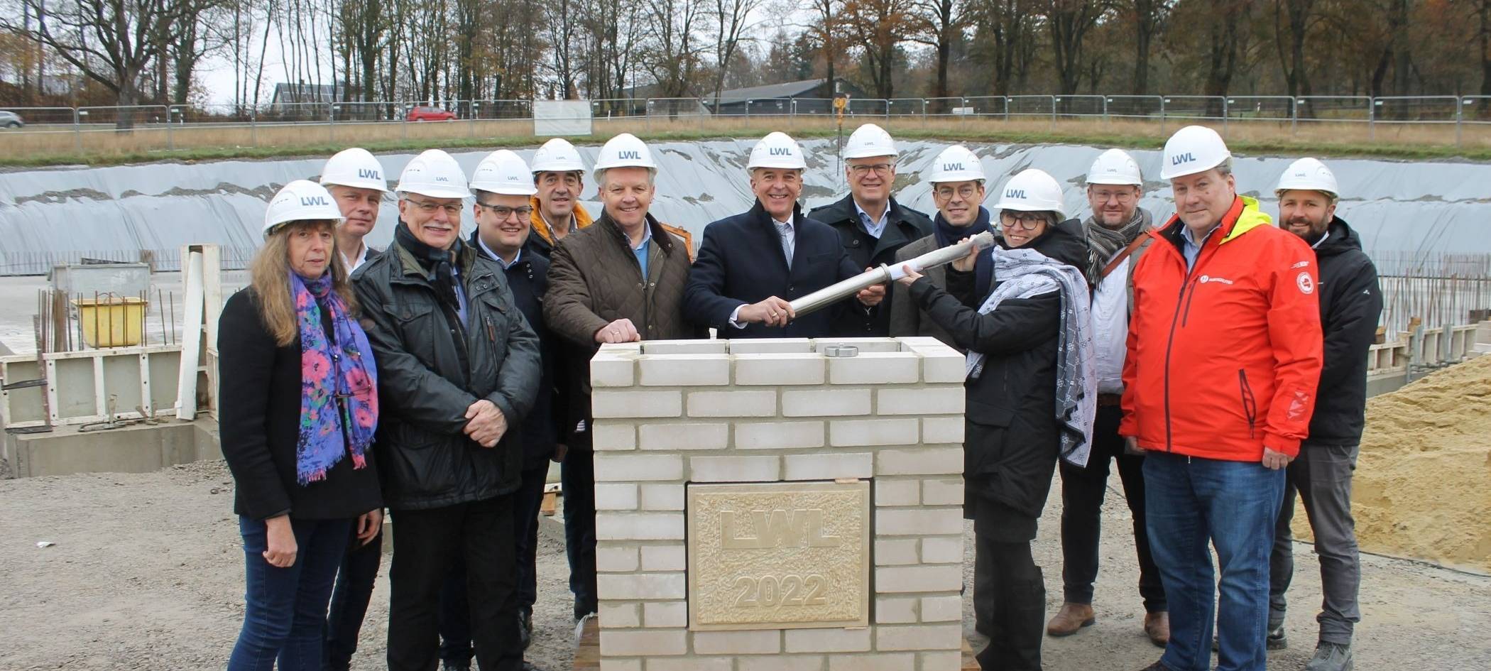 Brilon: Grundsteinlegung