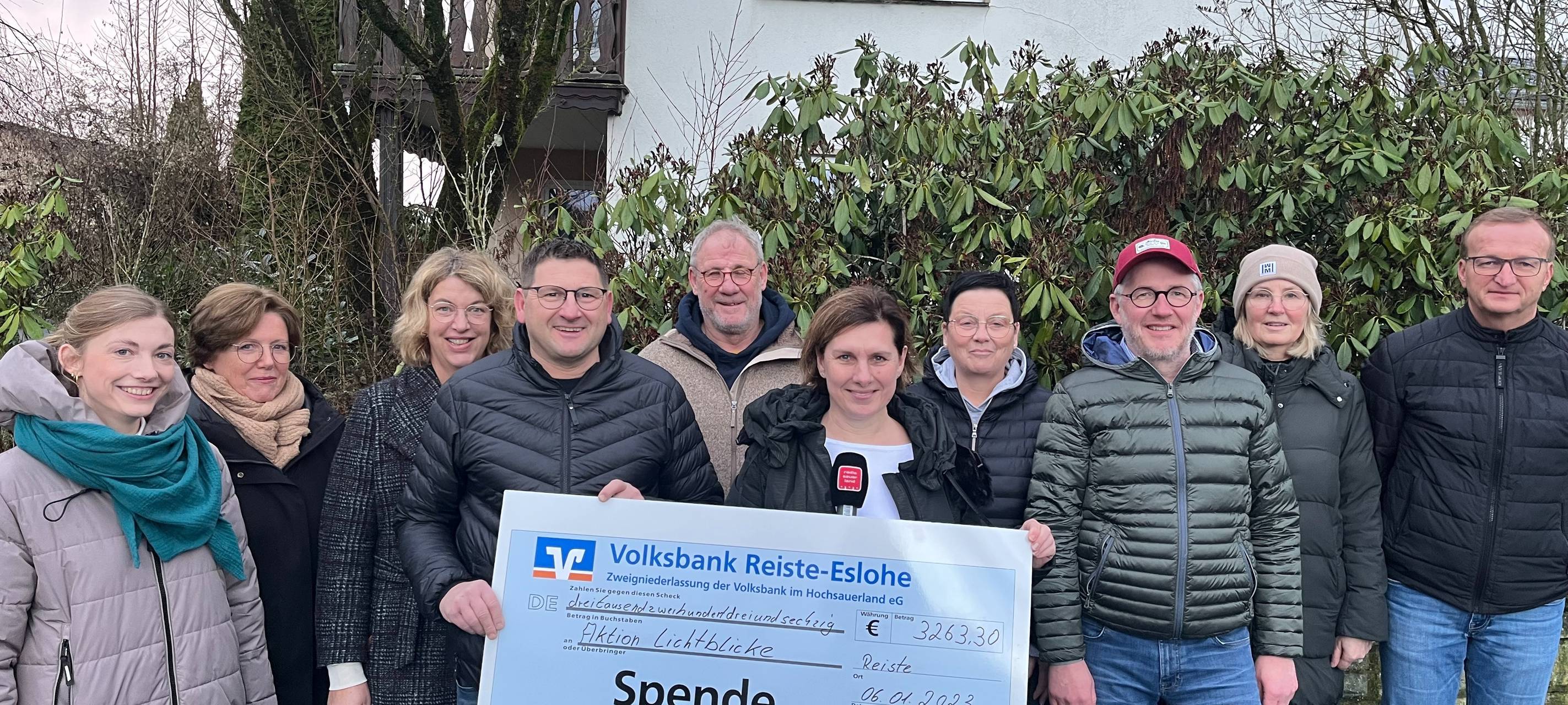 Zum Nachhören: Lichtblicke-Spende aus Eslohe-Reiste