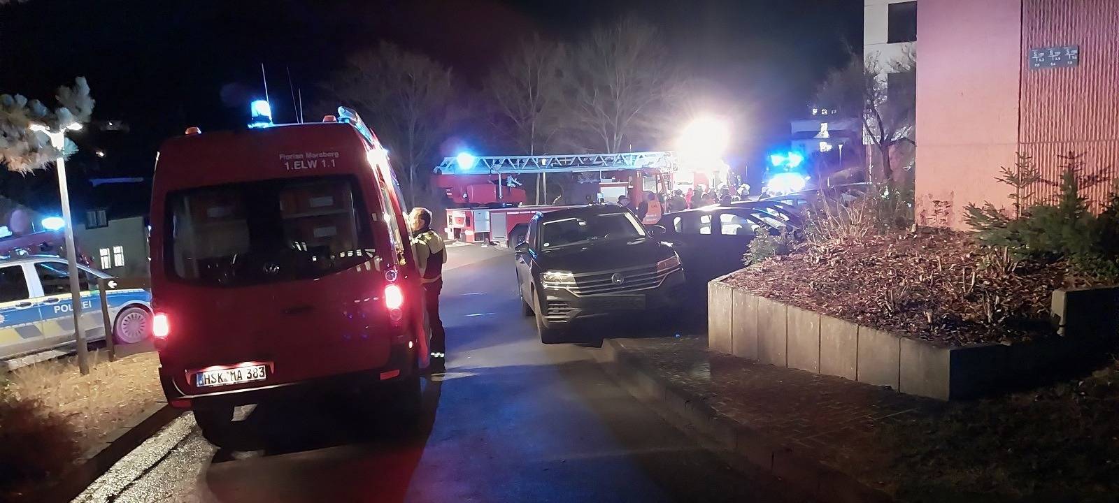 Marsberg: Klinikbrand