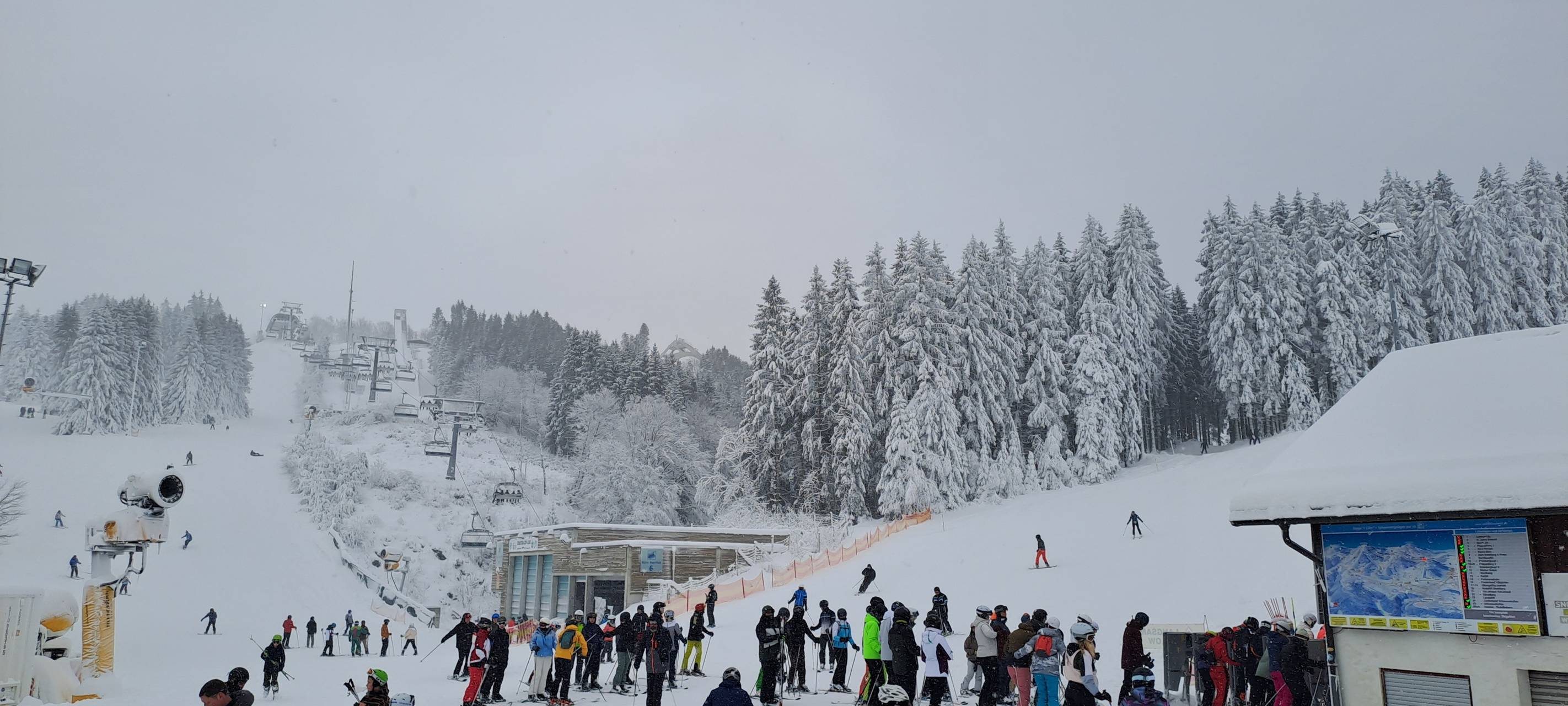 Sauerland: Volle Skigebiete
