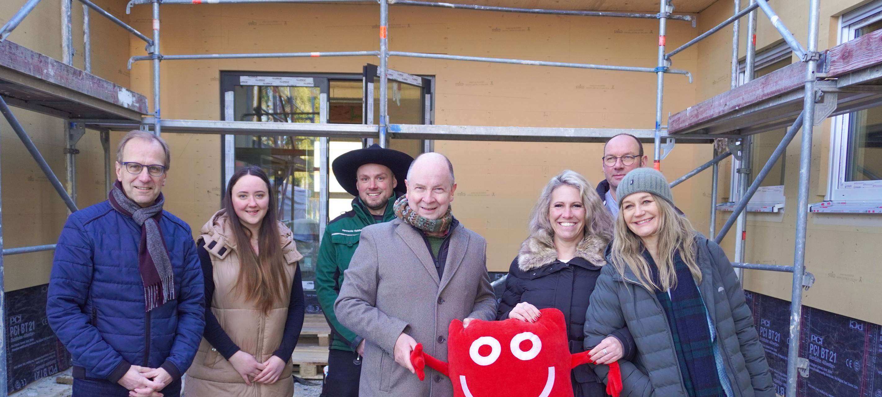 Brilon: Richtfest an KiTa-Baustelle