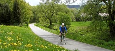 Radweg zwischen Medebach und Hallenberg