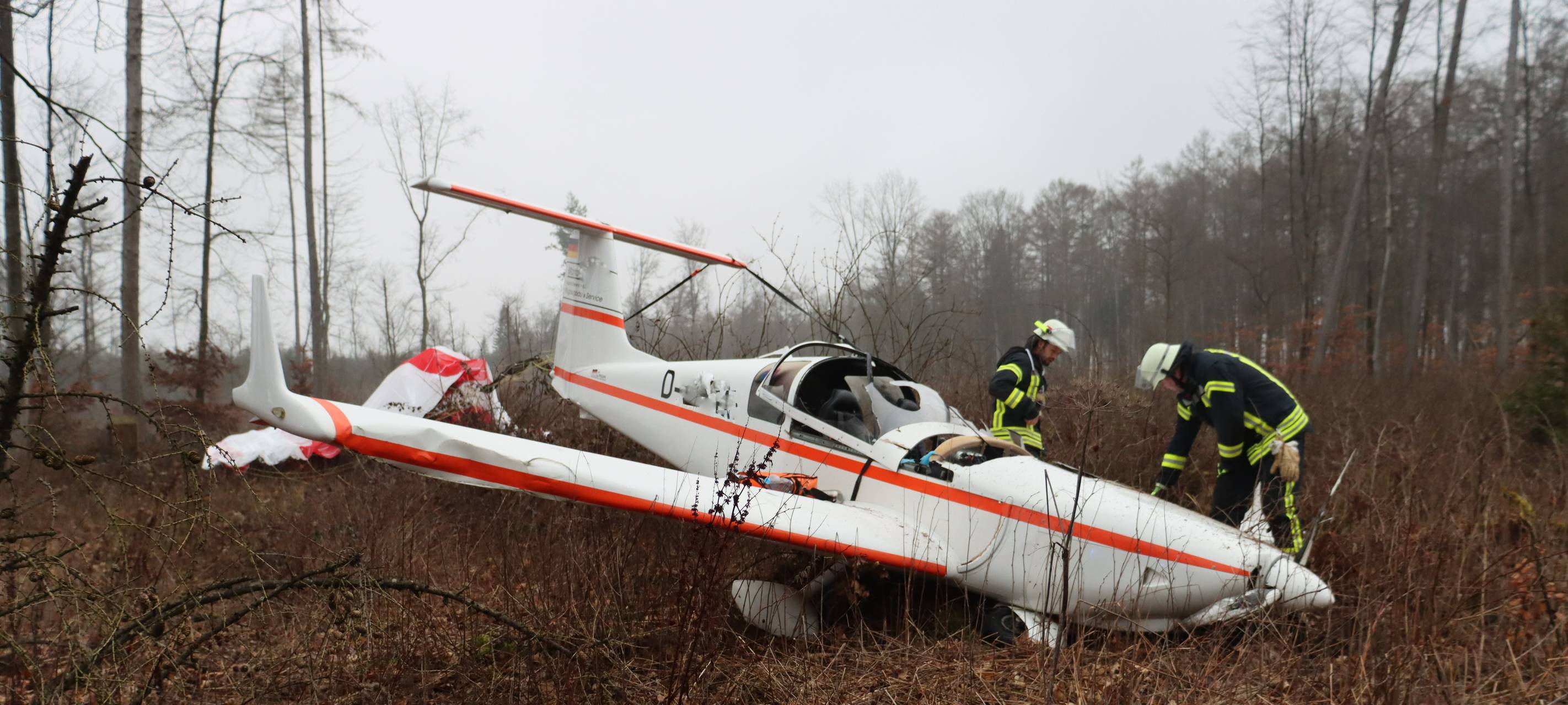Flugzeugnotlandung bei Marsberg