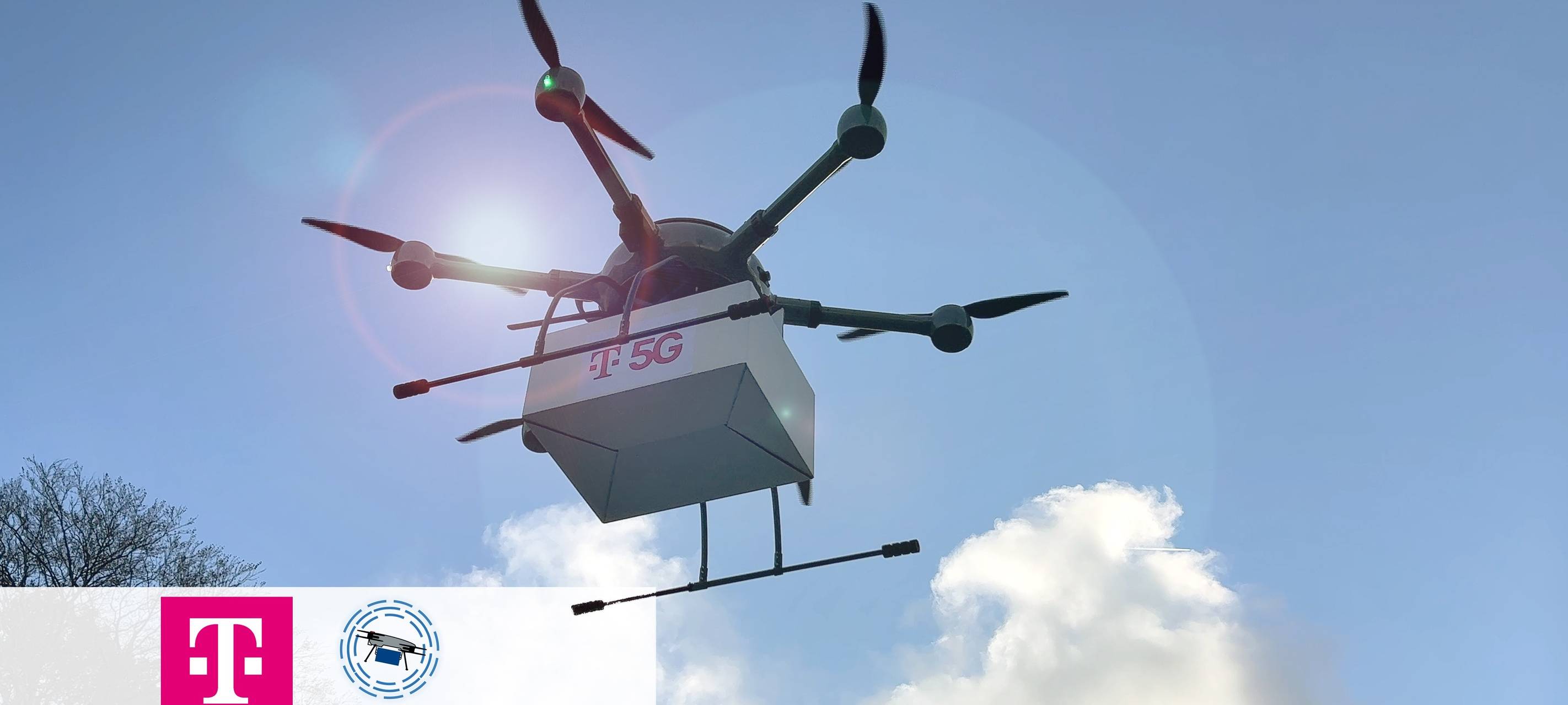 Sauerland: 5G für Paket-Drohne