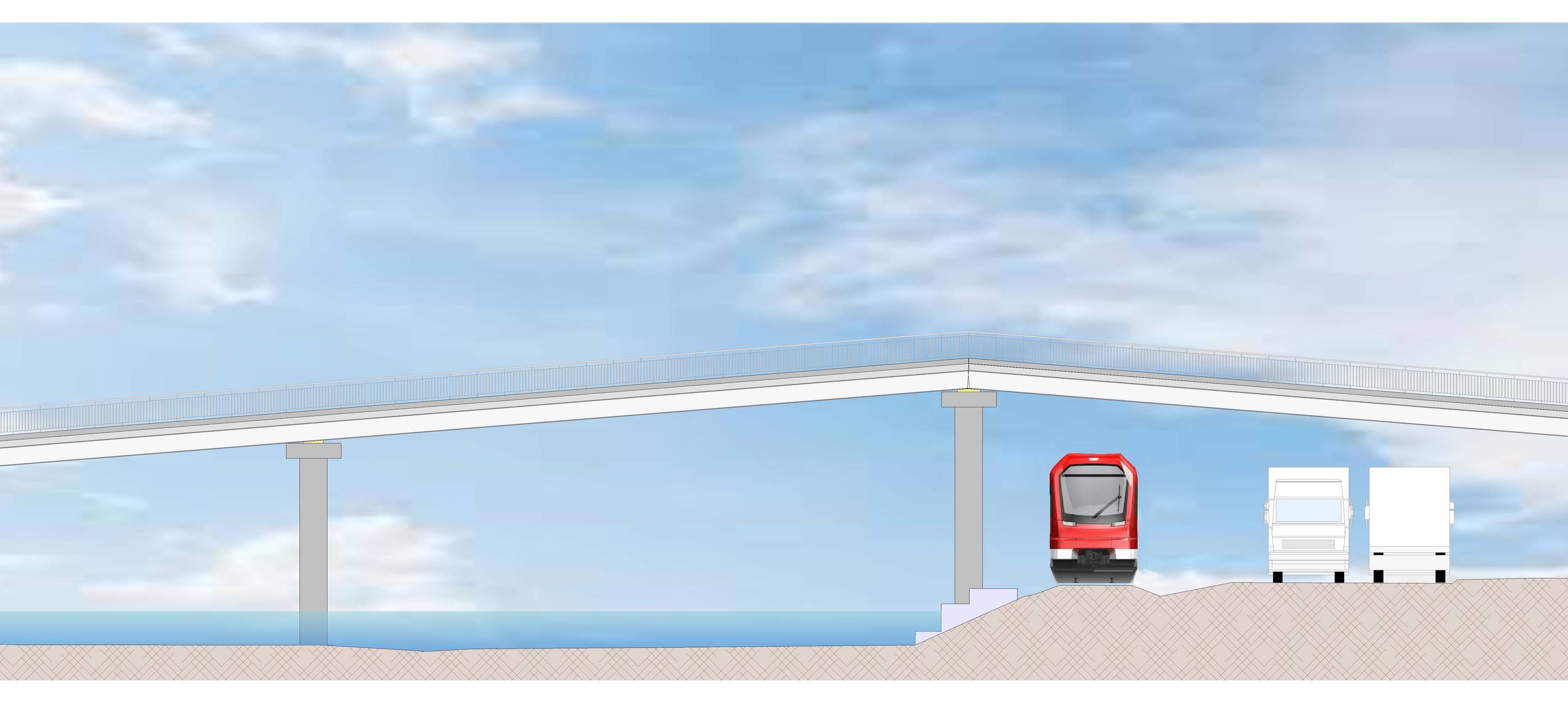 Neue Fußgänger-Brücke in Arnsberg-Müschede