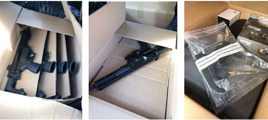 Illegaler Waffentransport auf der A44 bei Soest