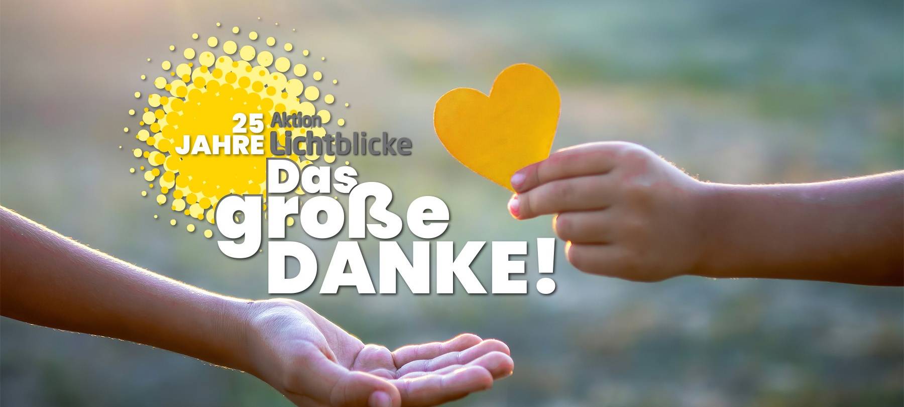 Zum Nachhören: Aktion Lichtblicke: Das große Danke