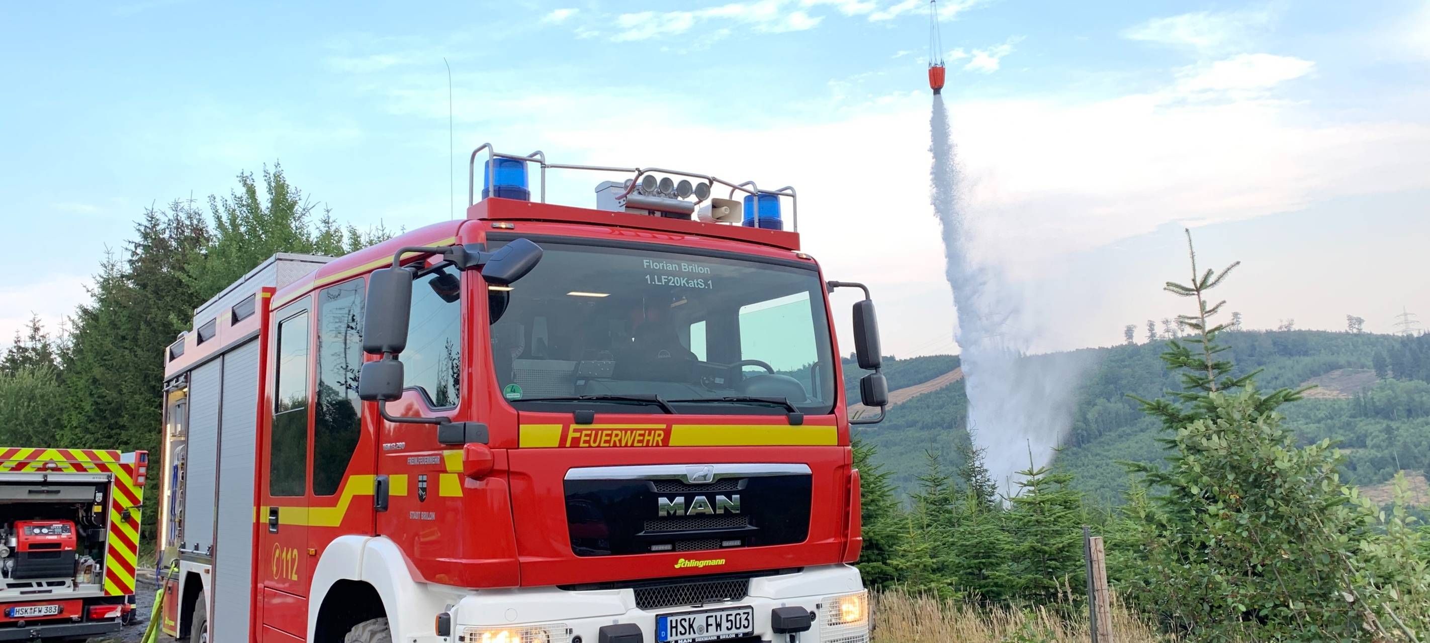 HSK: Waldbrandgefahr steigt