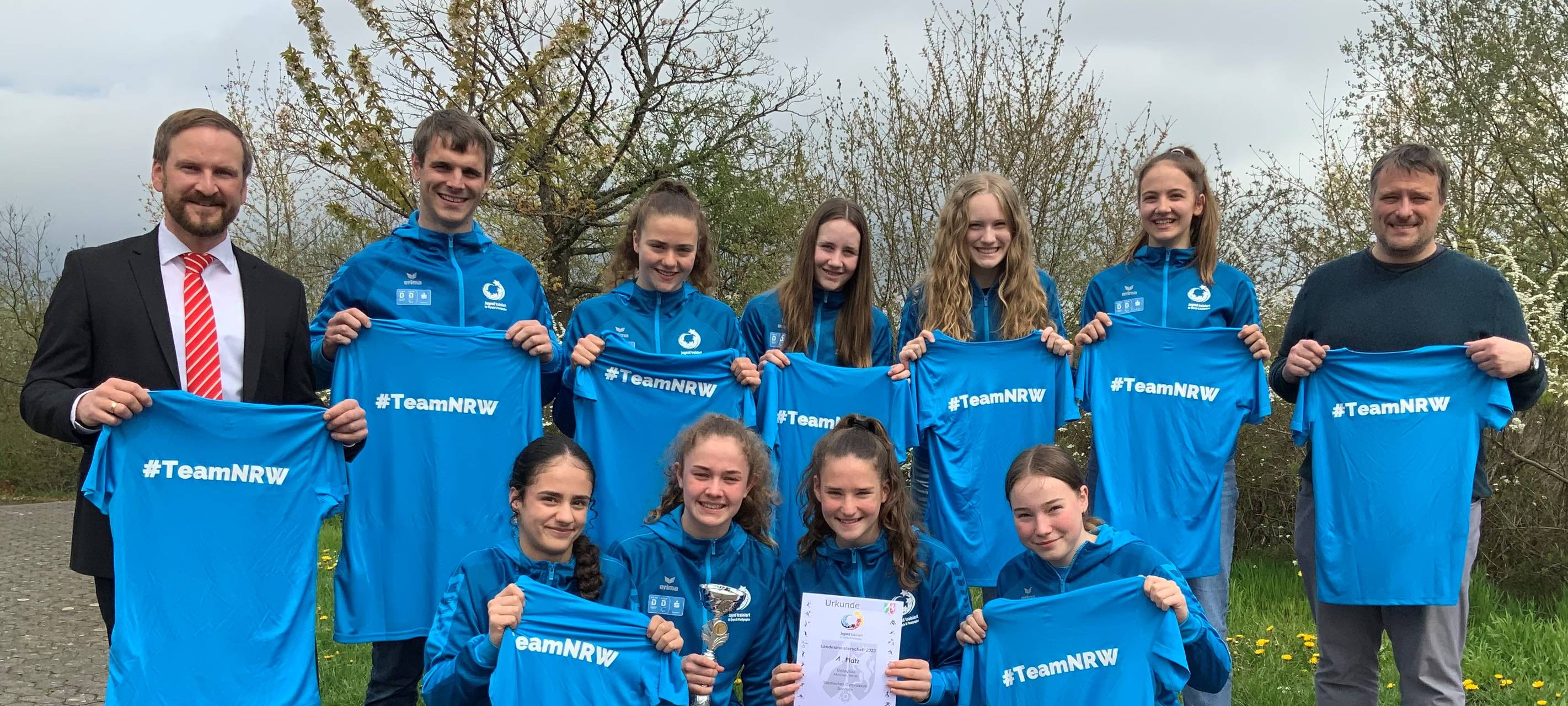 Volleyballerinnen von Gymnasium Sundern fahren nach Berlin