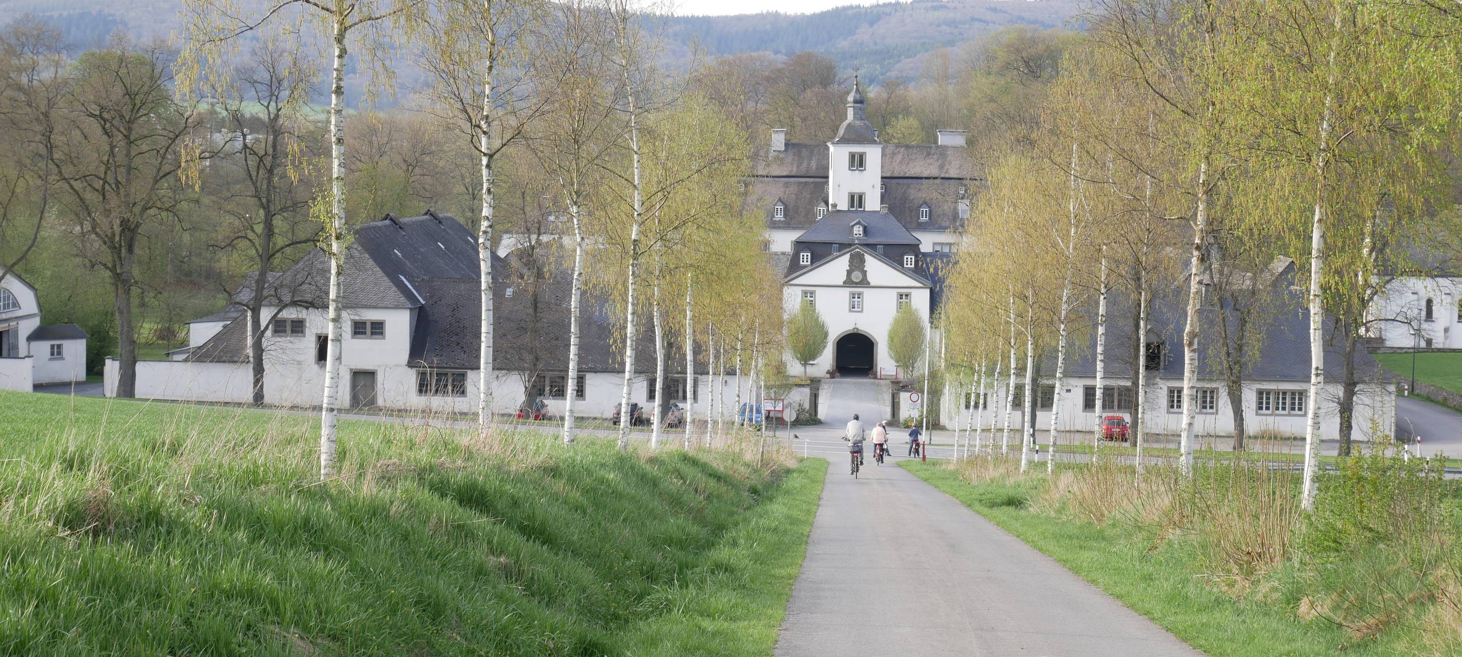 Schloss Laer in Meschede: 80.000 Euro für Mauersanierung