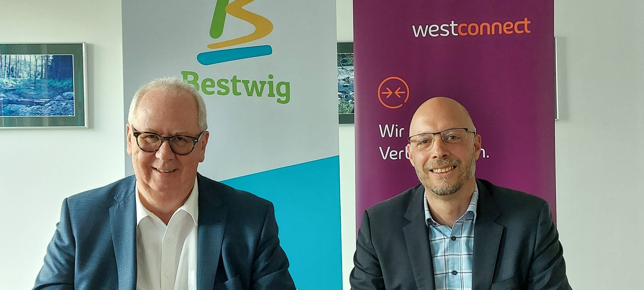 Glasfaserausbau in der Gemeinde Bestwig durch Westconnect