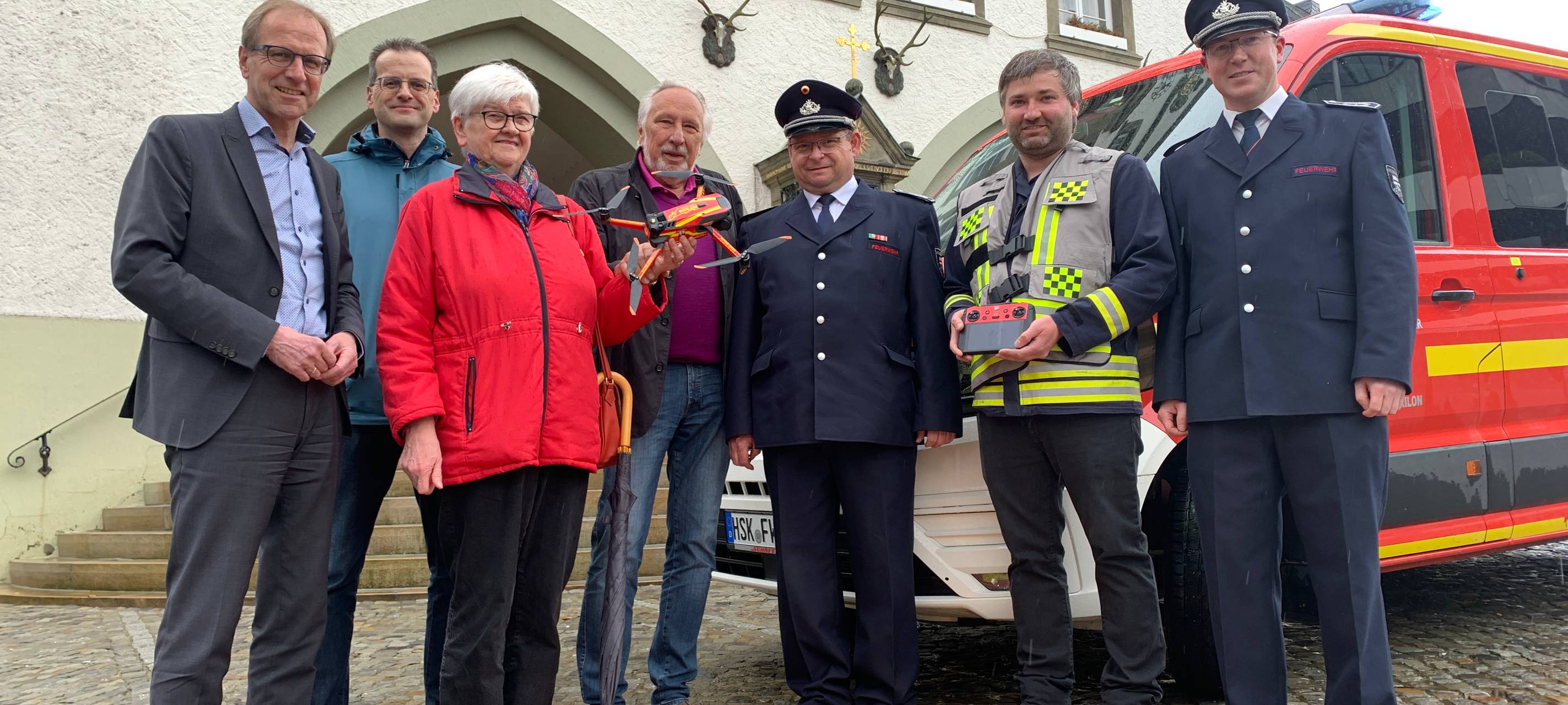 Drohne für die Feuerwehr Brilon