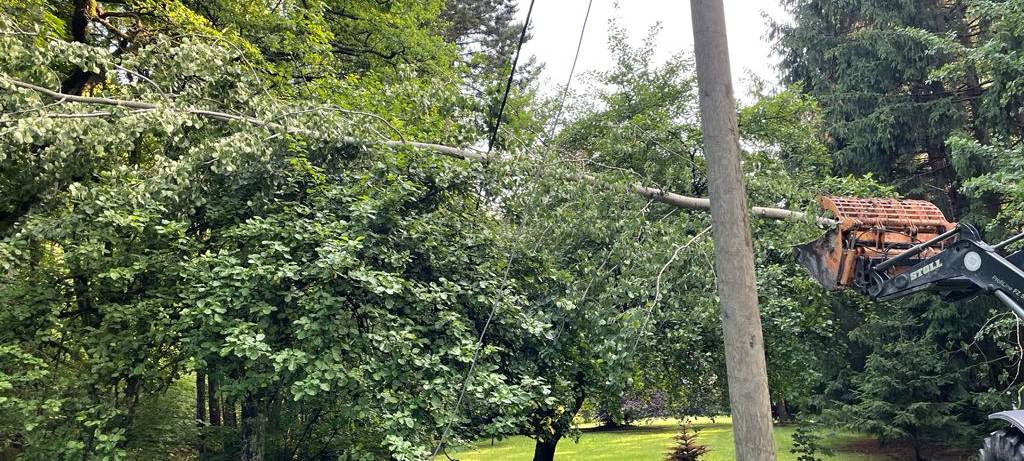 Feuerwehreinsätze in Meschede nach Unwetter