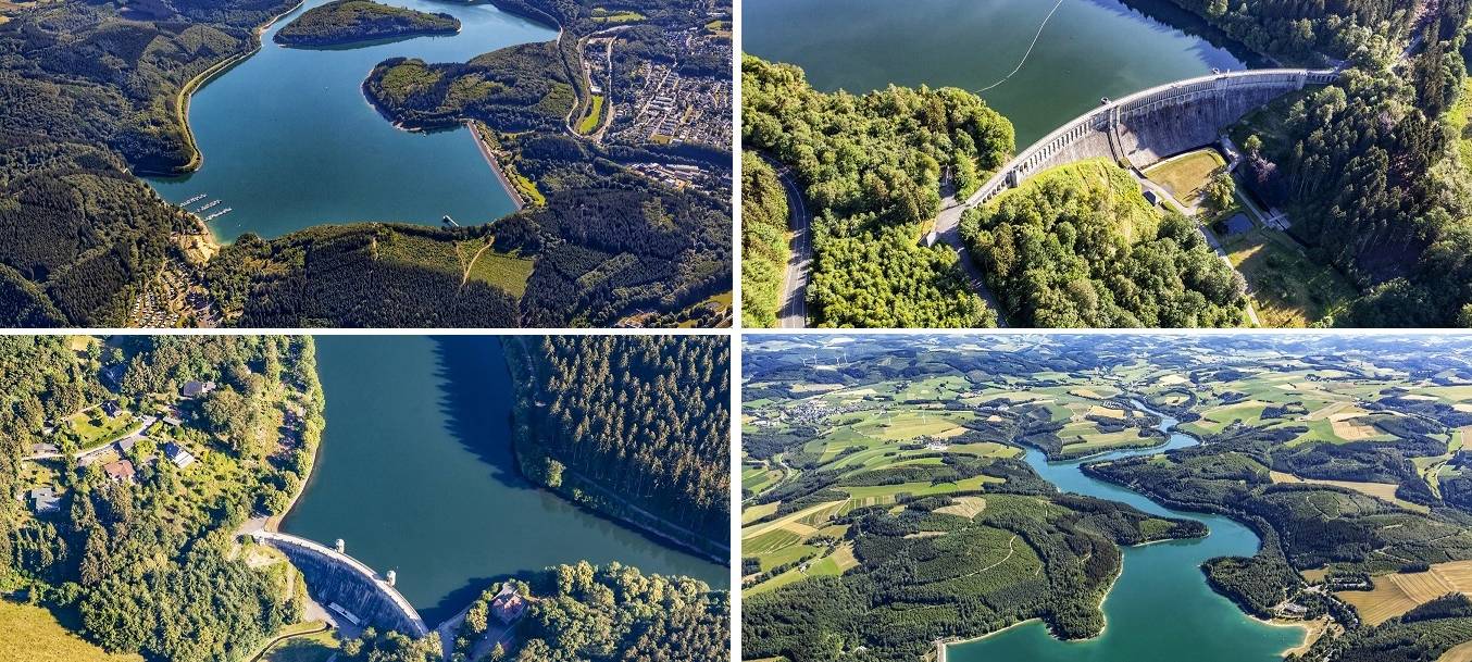 Talsperren im Sauerland sichern Wasserversorgung