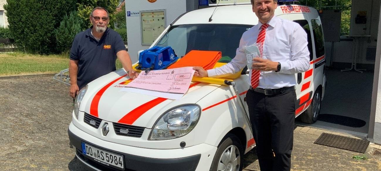 Sundern: Unterstützung für Ersthelfer
