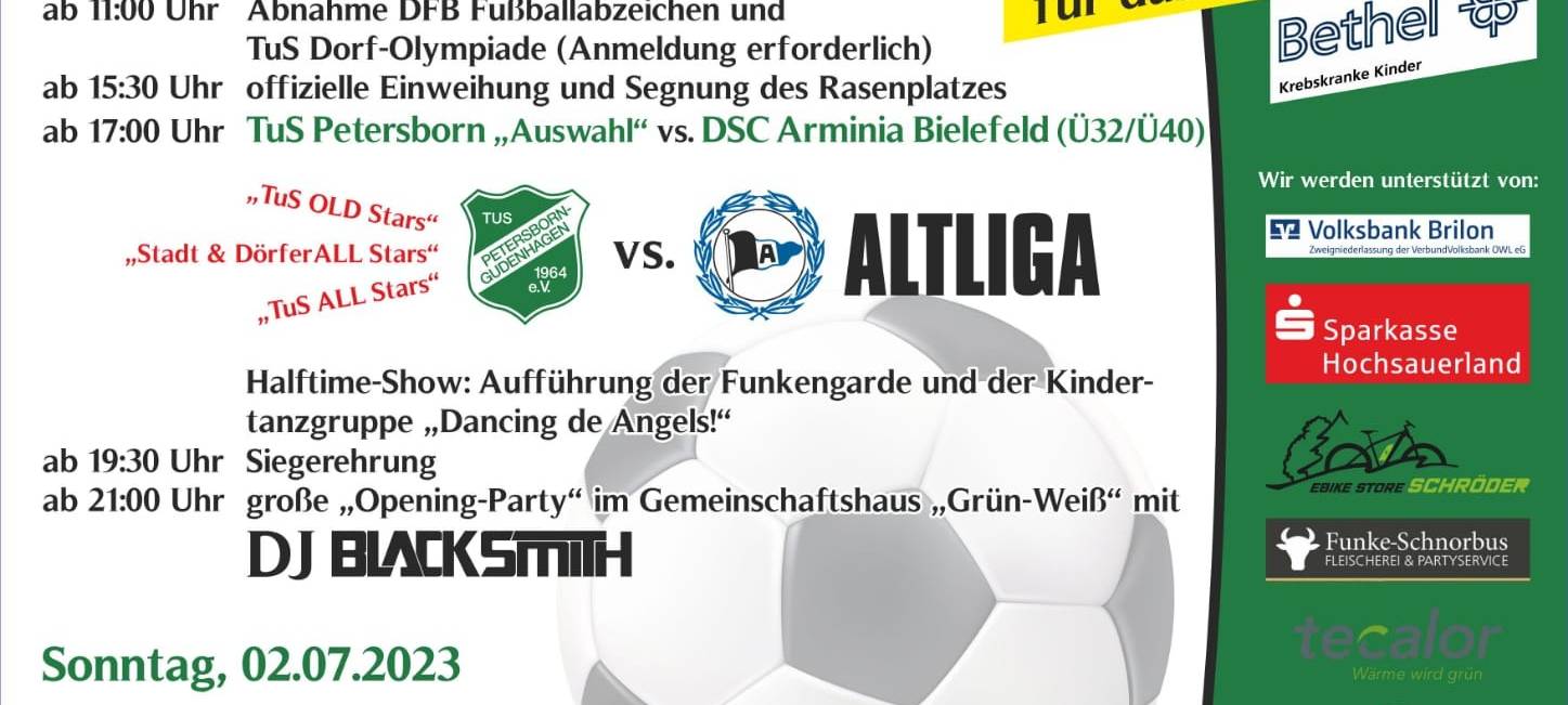 Brilon: Neuer Rasenplatz in Petersborn-Gudenhagen