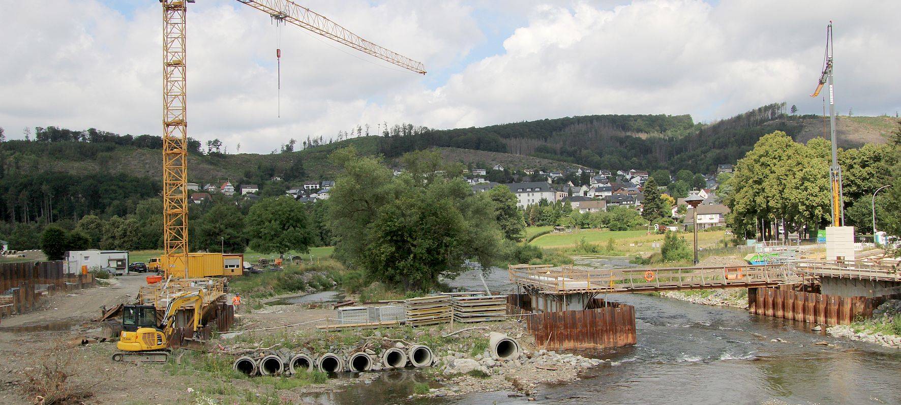 Dinscheder Brücke Oeventrop: Bauarbeiten dauern bis 2024