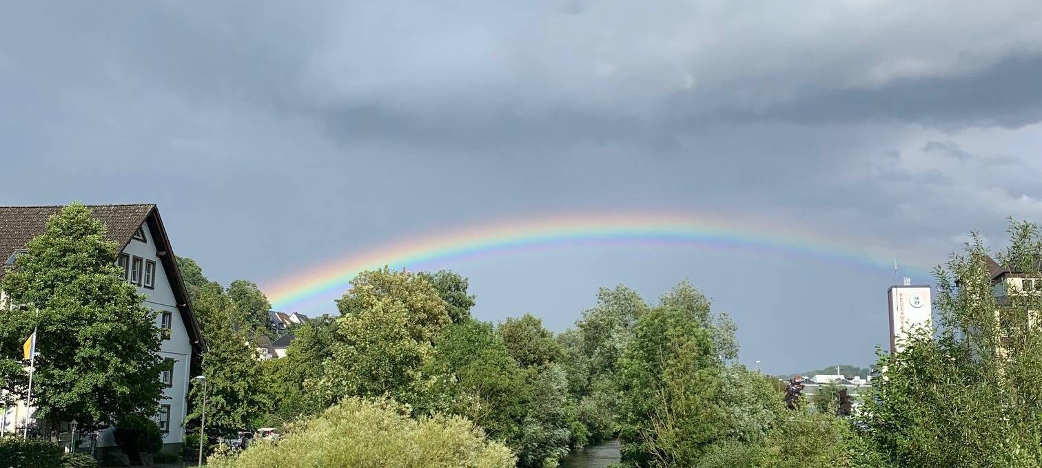 Sommer 2023 im Sauerland: warm und nass