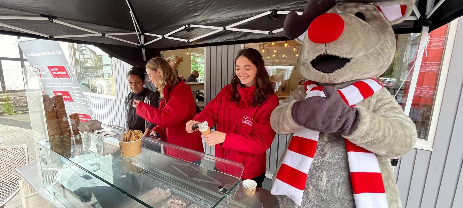 Die Radio Sauerland-Eisaktion