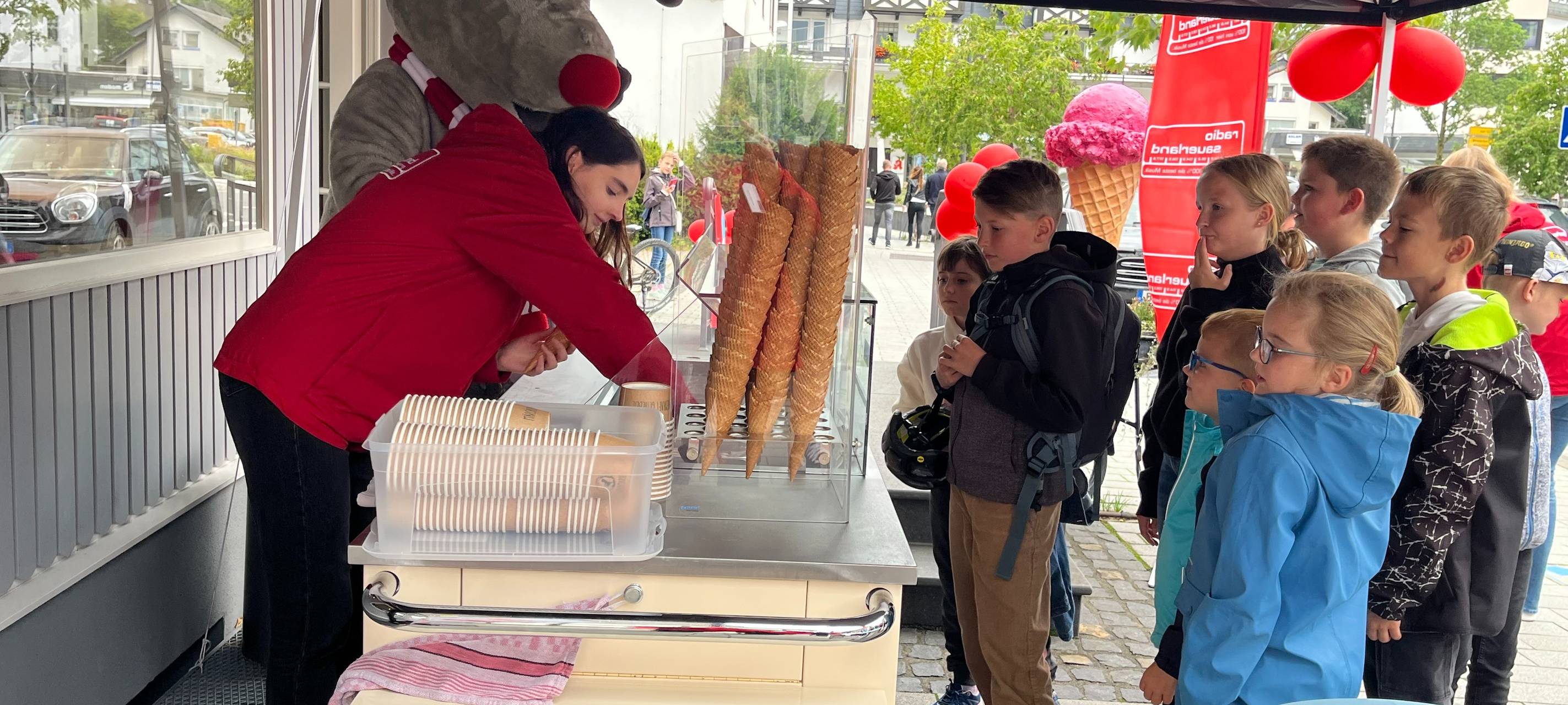 Die Radio Sauerland-Eisaktion