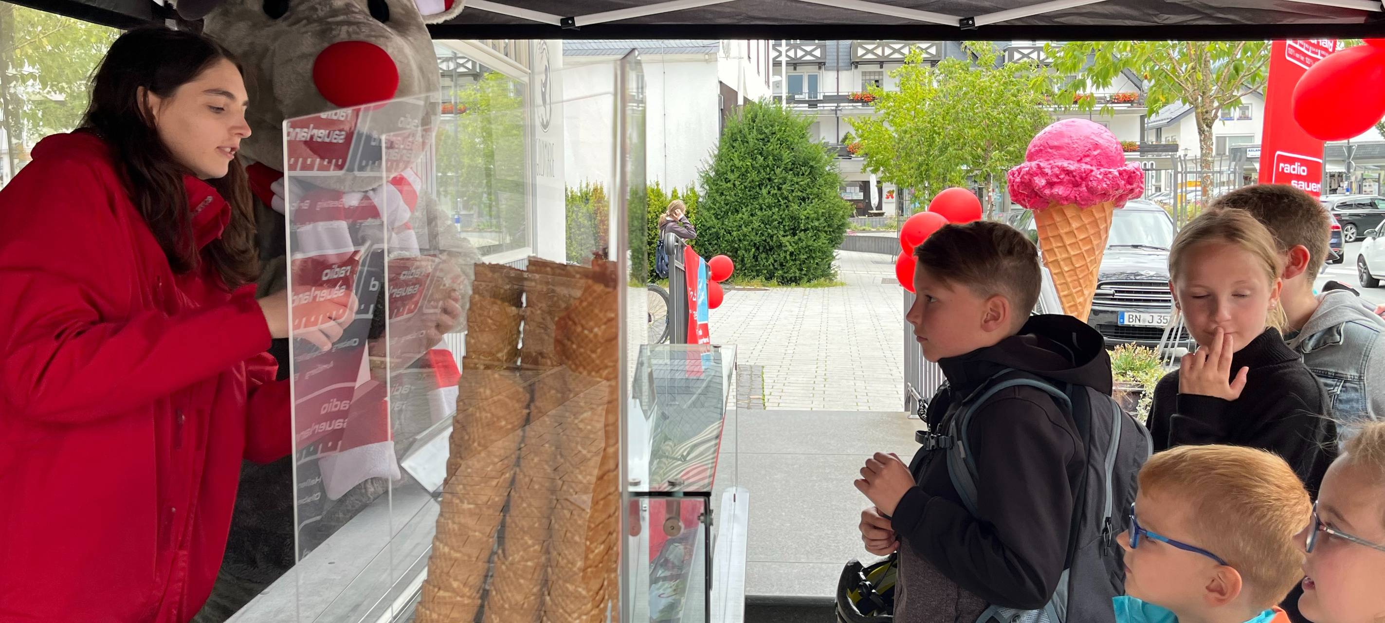 Die Radio Sauerland-Eisaktion