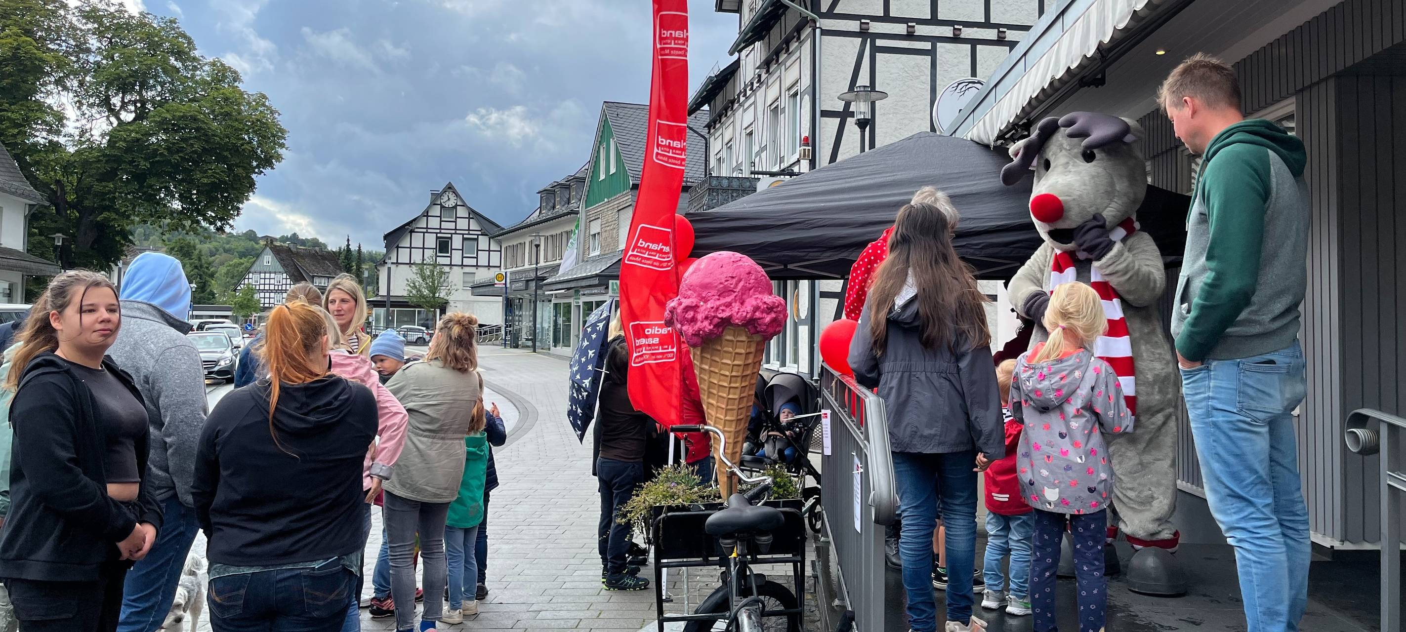 Die Radio Sauerland-Eisaktion