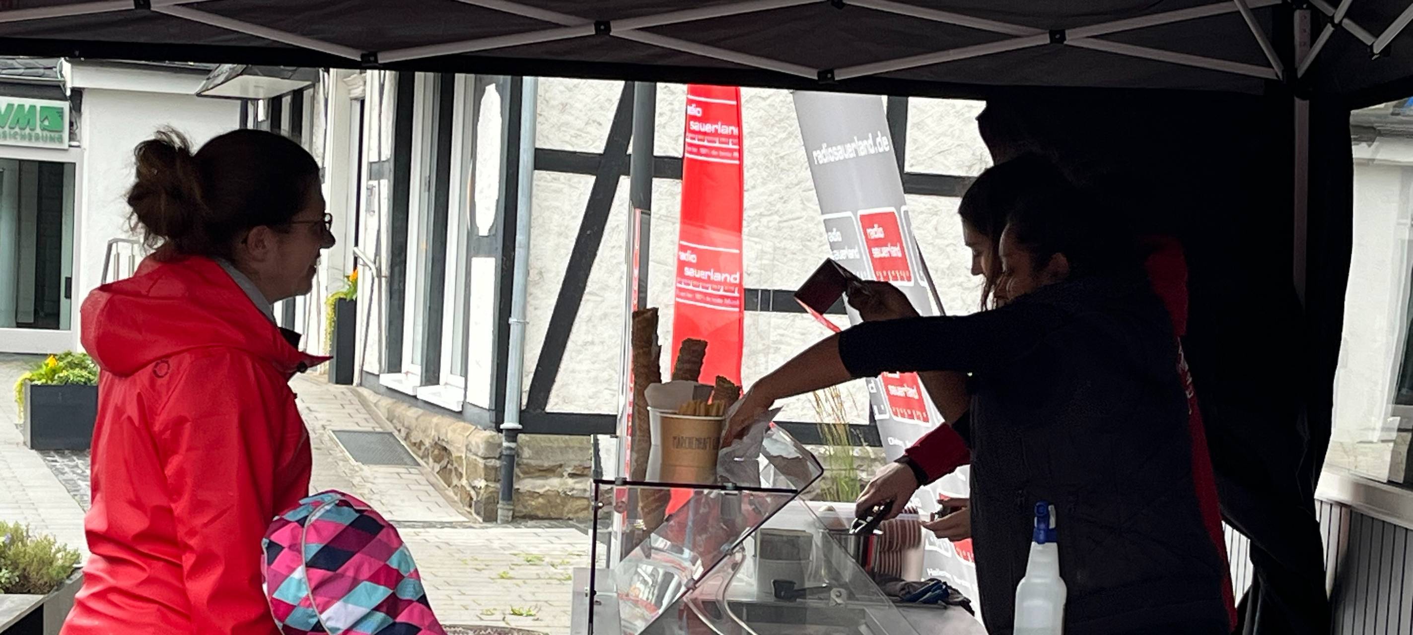 Die Radio Sauerland-Eisaktion