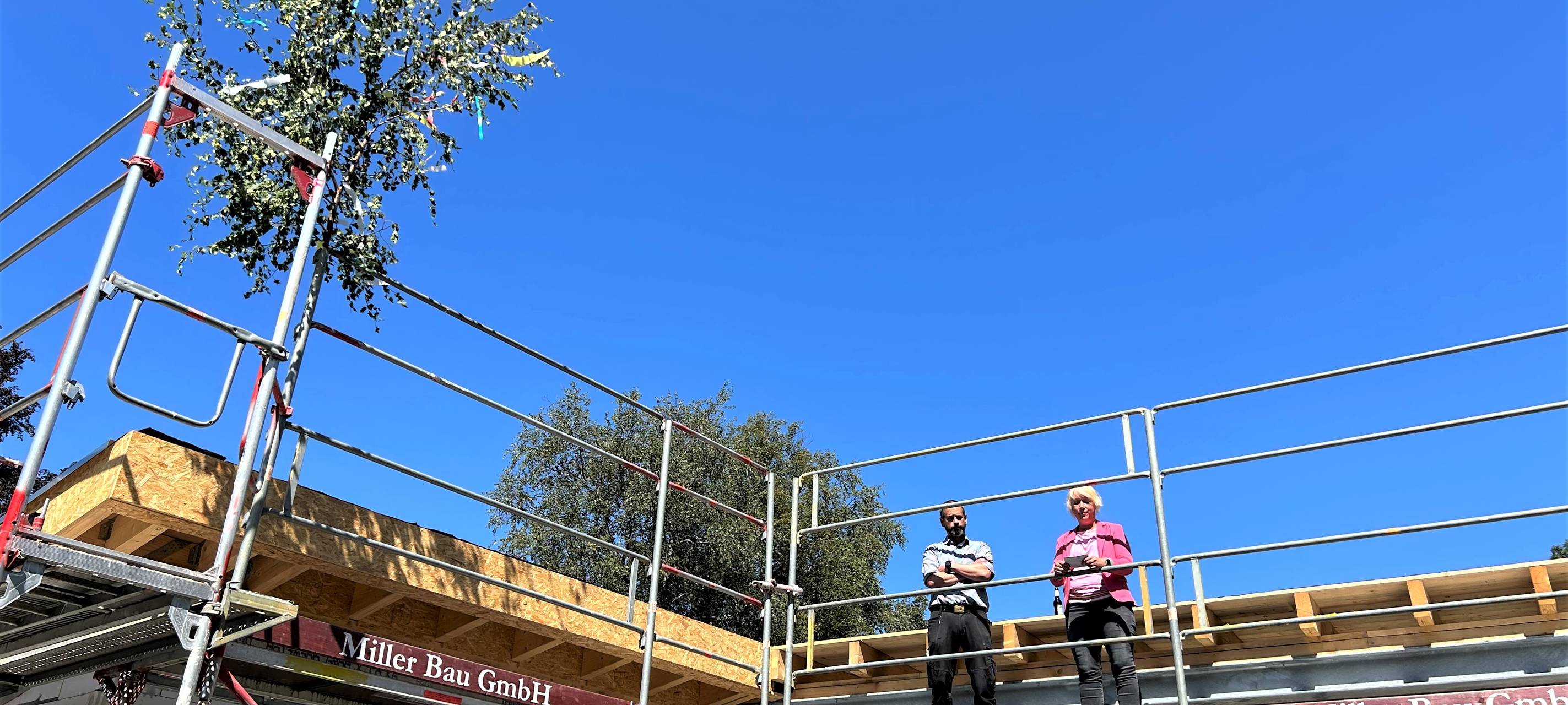 Richtfest am Forstbetriebshof in Olsberg-Brunskappel