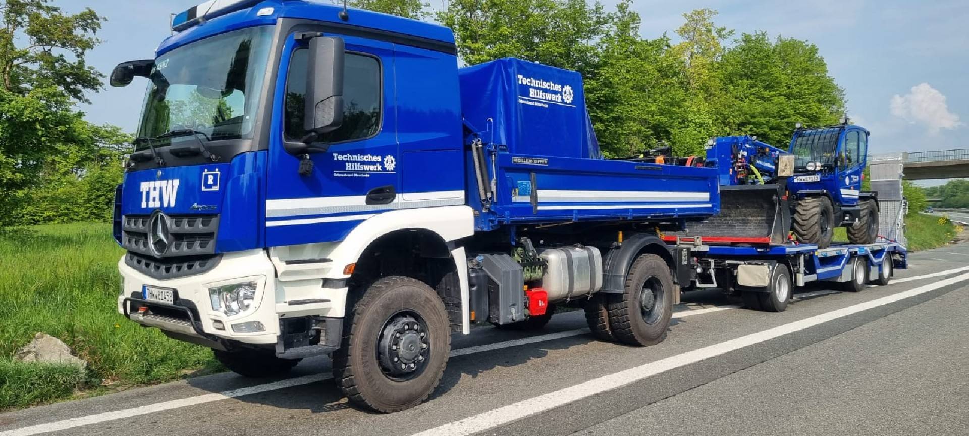Für den Katastrophenfall steht das THW im Sauerland bereit