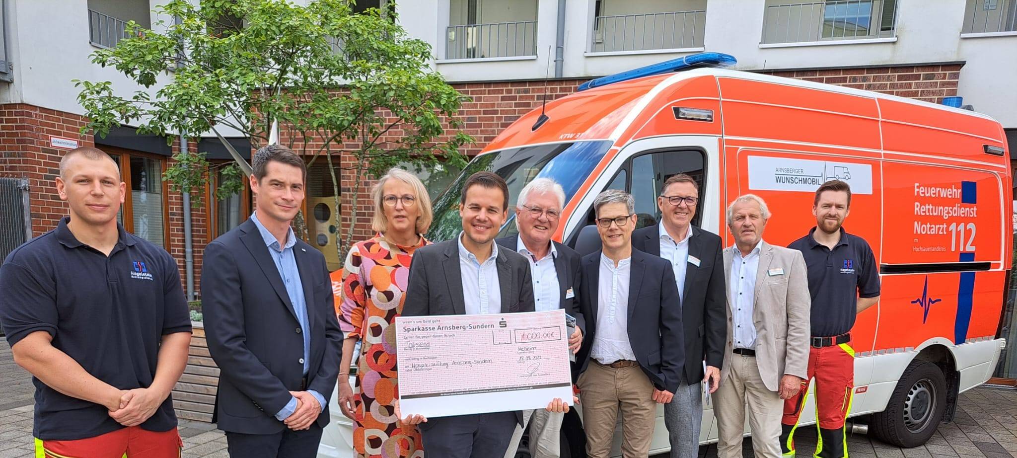 Arnsberger Wunschmobil bringt Patienten an besondere Orte