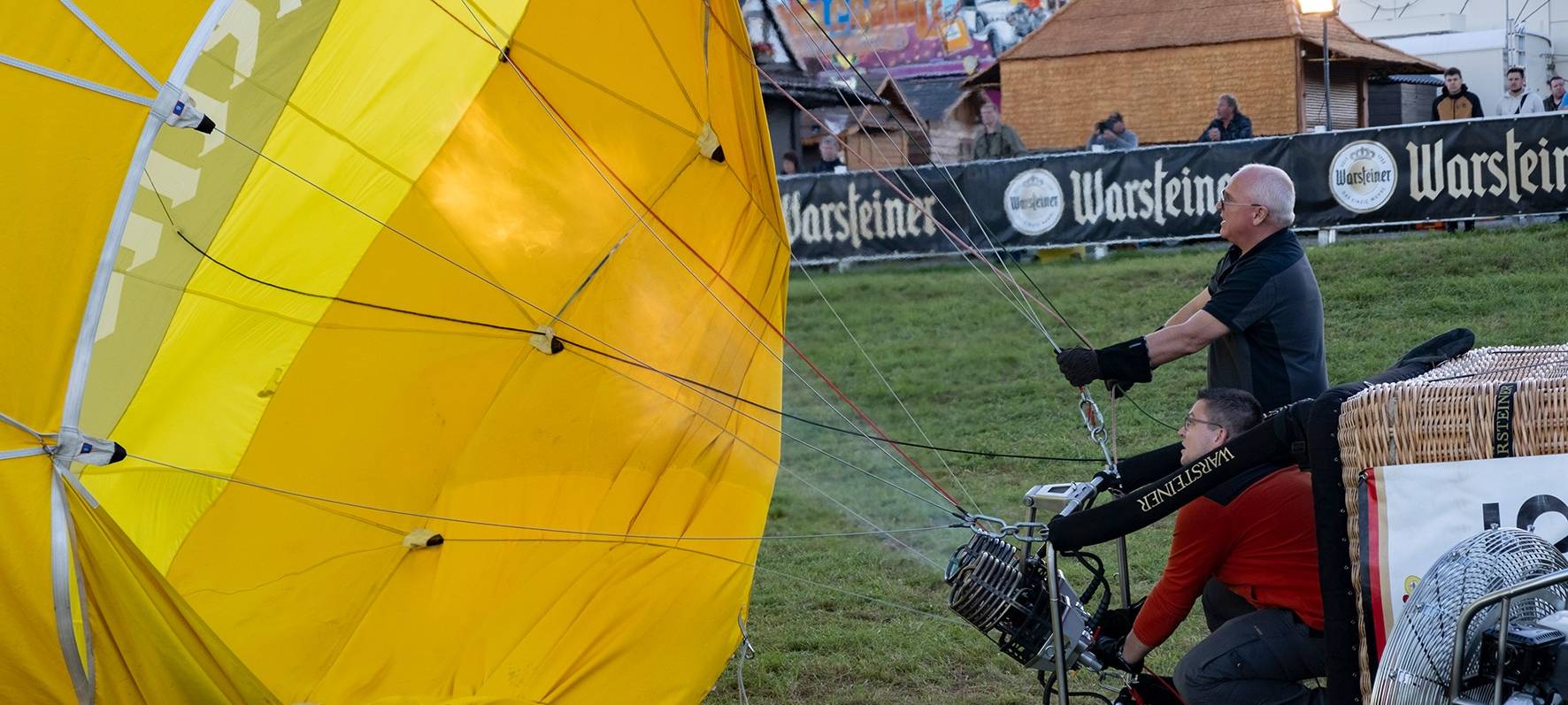Montgolfiade: Außenstart vom Flughafen PAD fällt aus