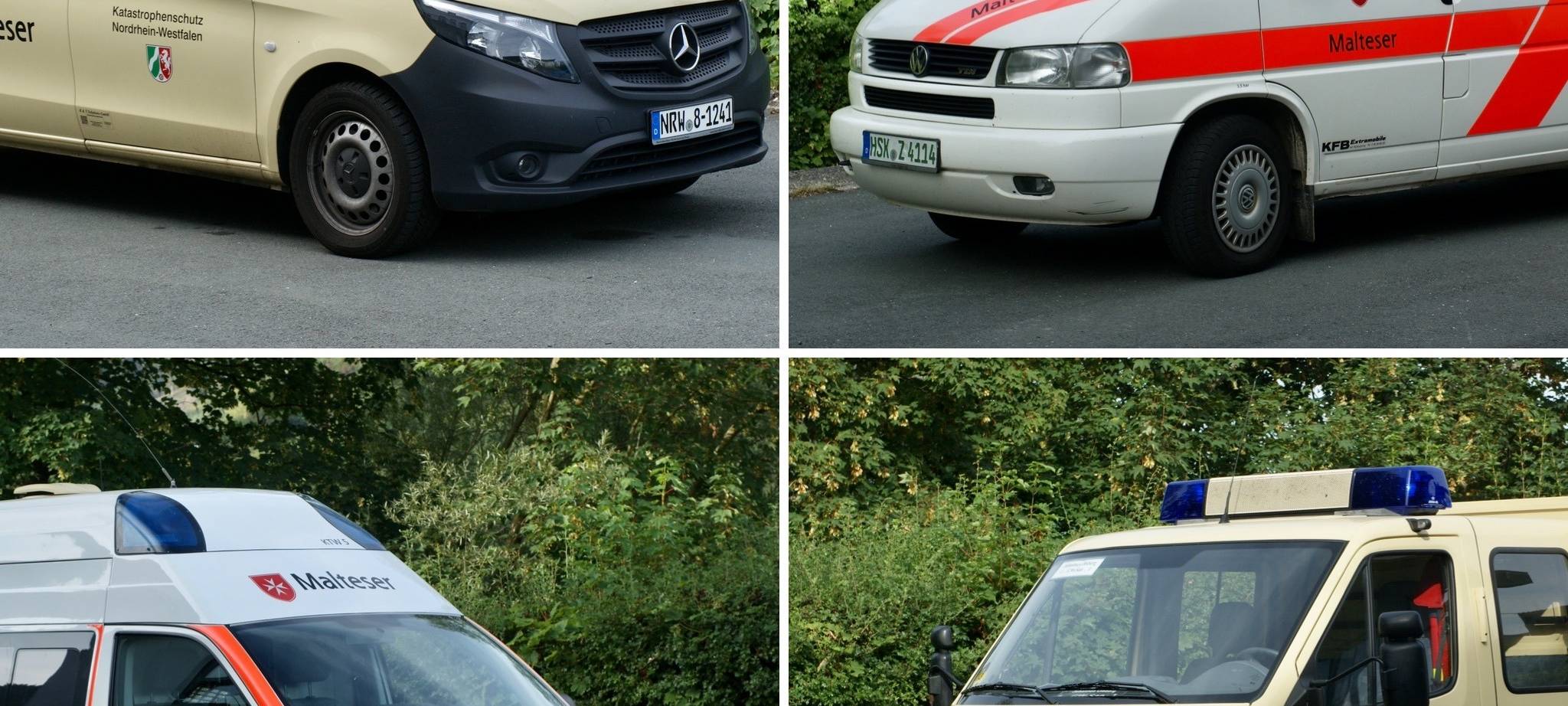 Olsberg: Malteser suchen Fahrzeughalle