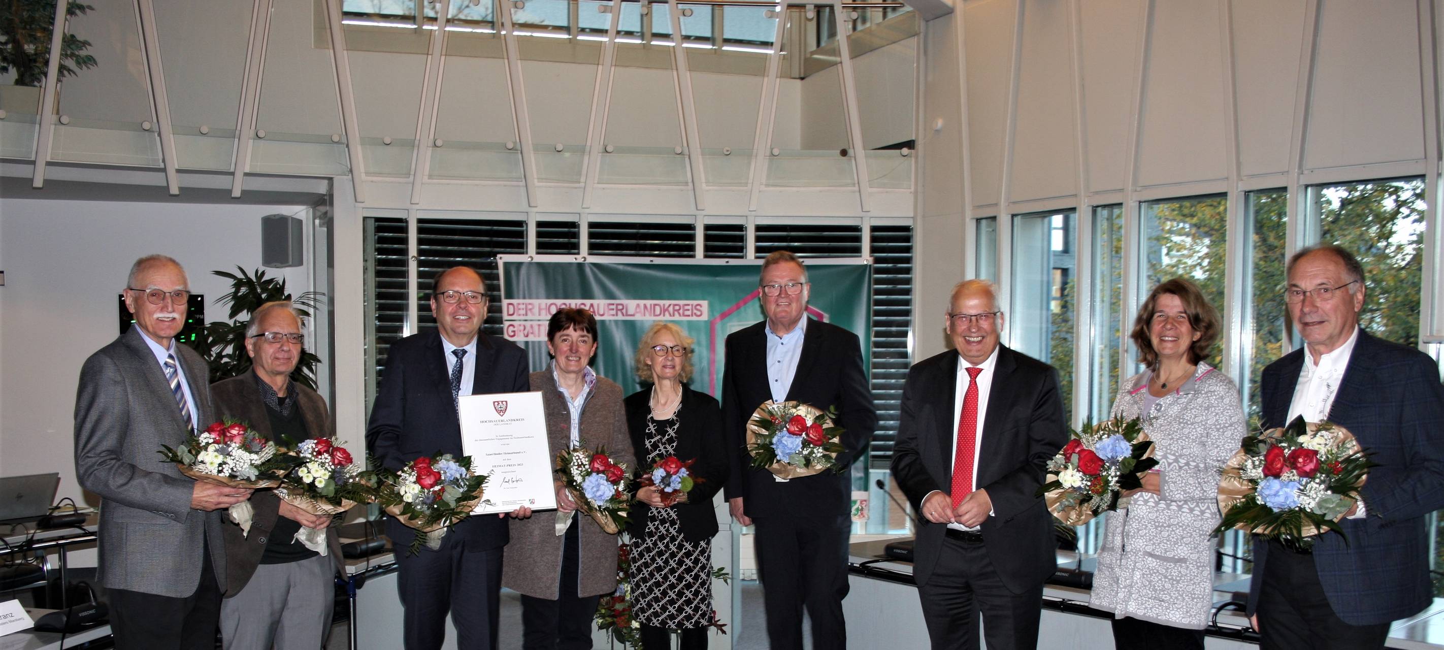 Heimatpreis des HSK geht an Sauerländer Heimatbund