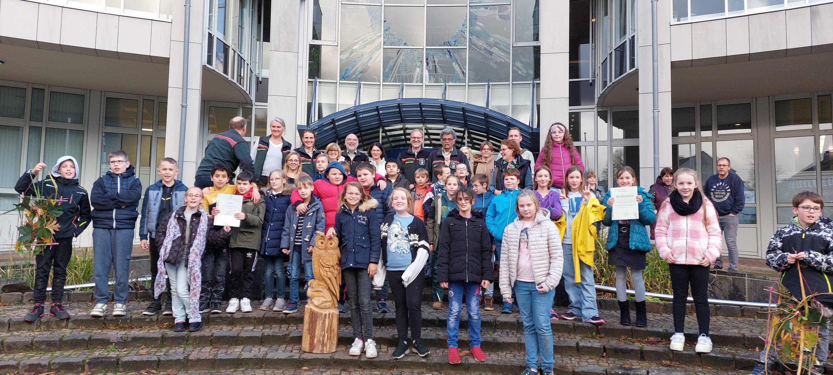 Siegerehrung Waldjugendspiele im Sauerland