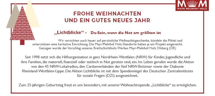 Lichtblicke-Spende aus Olsberg