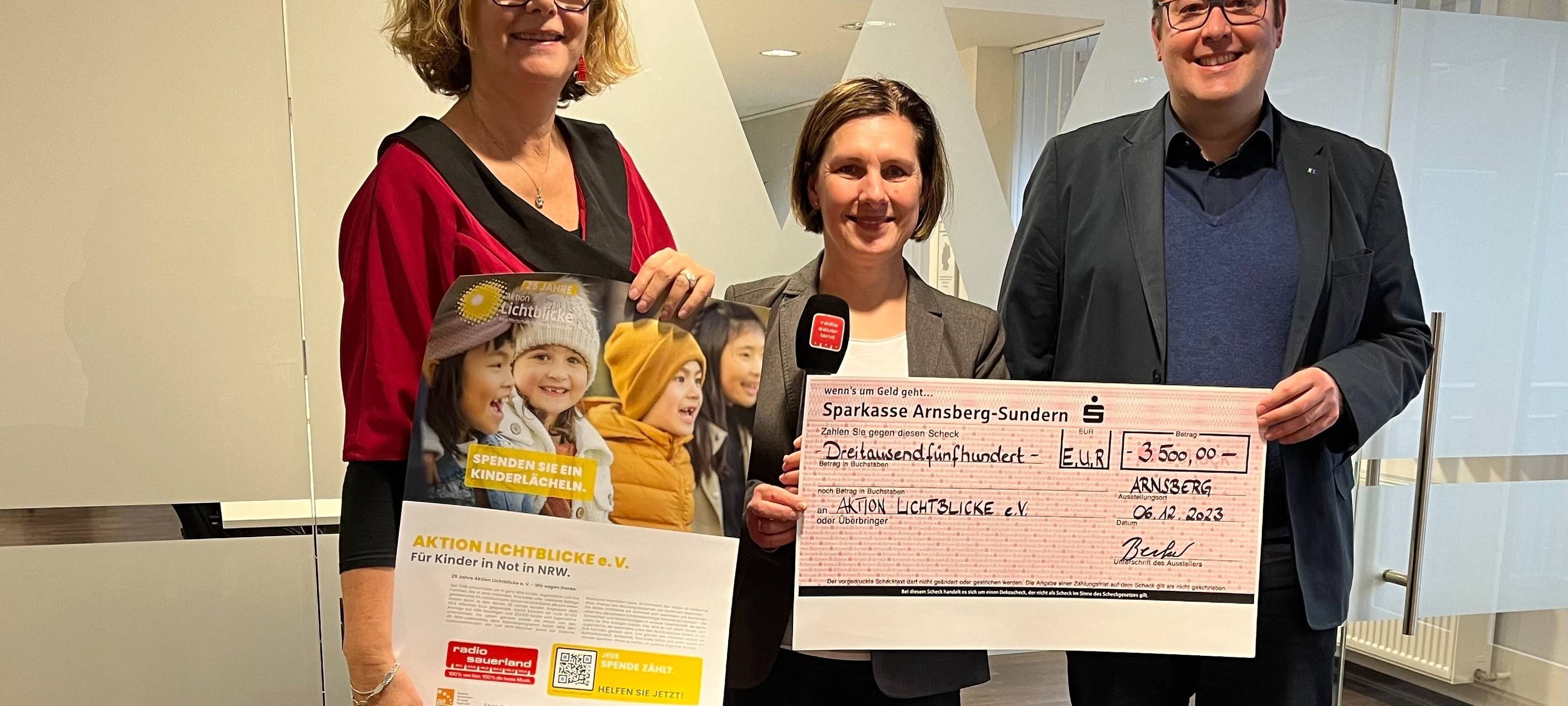 3500 € für Lichtblicke