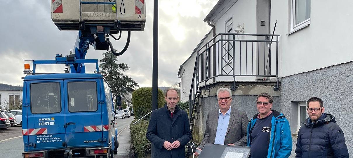 Neue LED-Leuchten für Schmallenberg