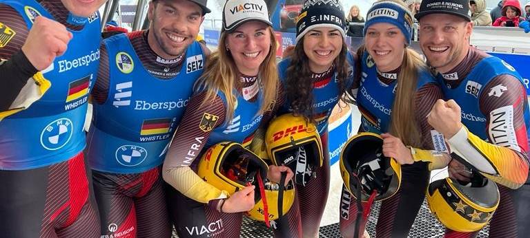 Rennrodlerin aus Sauerland erfolgreich