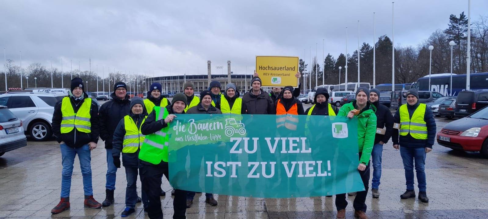 Sauerland: Bauern-Protestwoche endet heute in Berlin