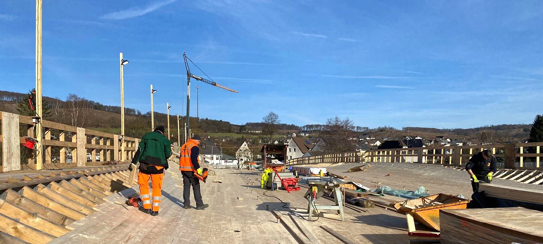 Arnsberg: Arbeiten an Dinscheder Brücke laufen wieder