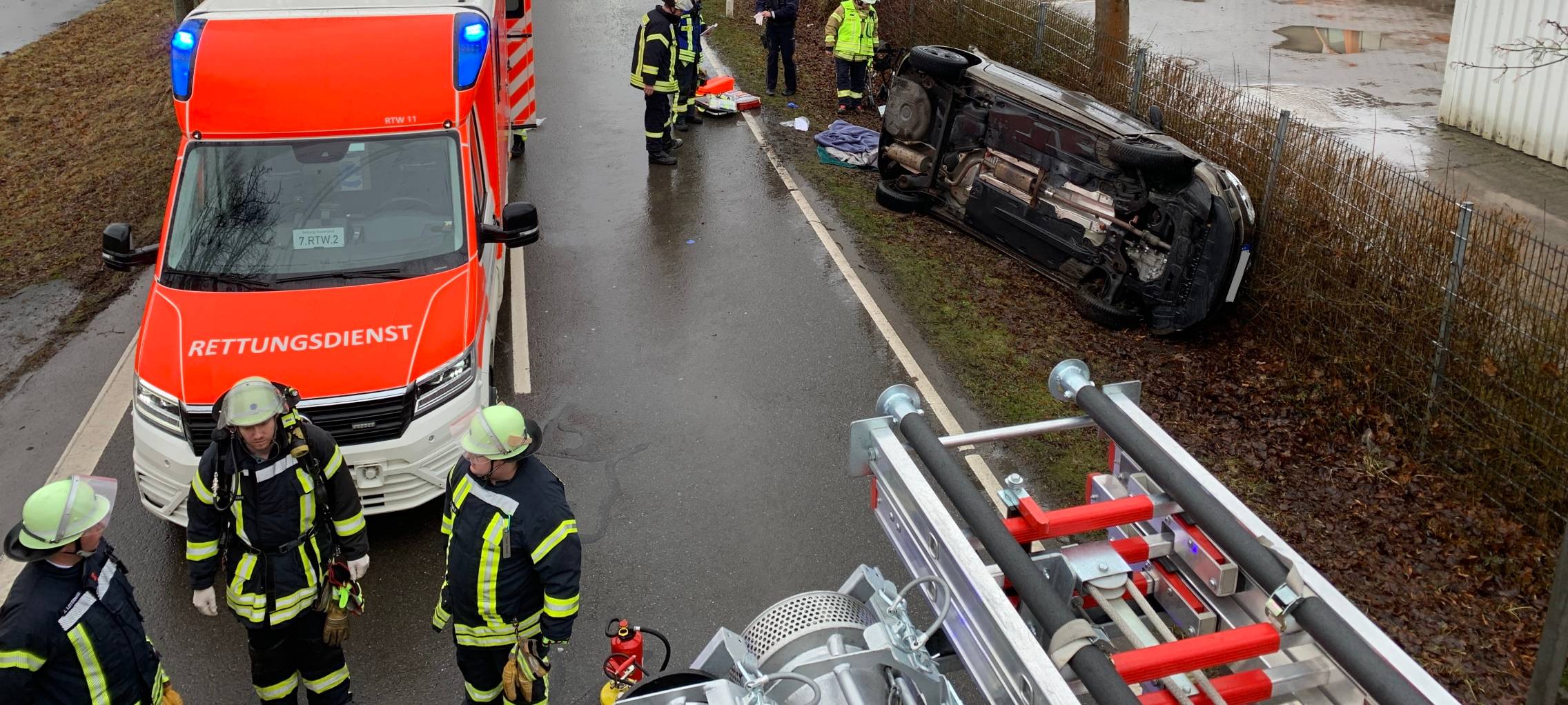 Unfall in Brilon