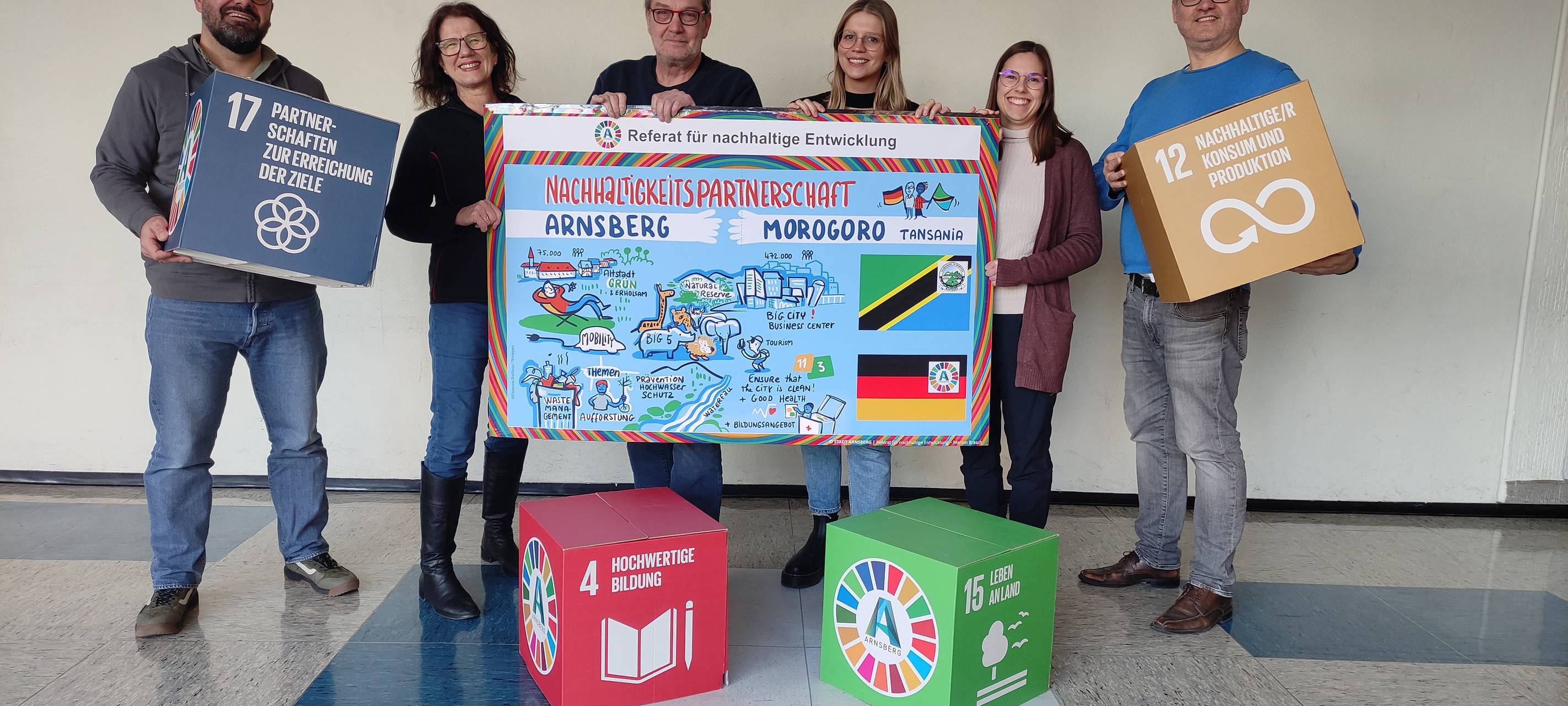 Arnsberg arbeitet mit Stadt in Tansania zusammen